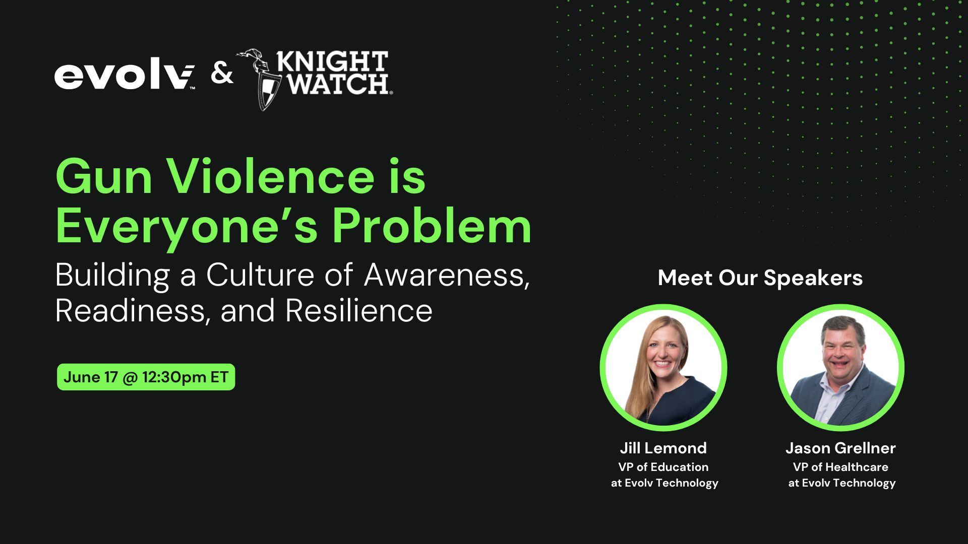 Gun Violence Awareness Webinar Cover image