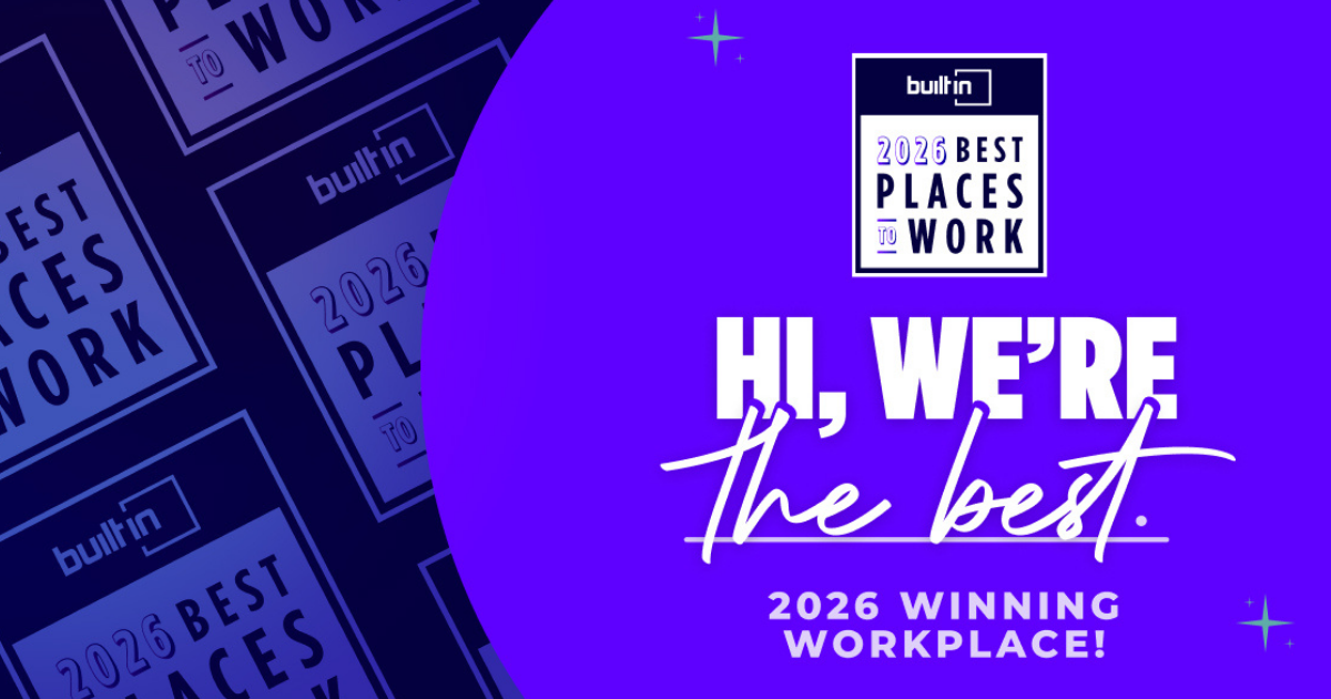 2026 Built In Workplace Winner