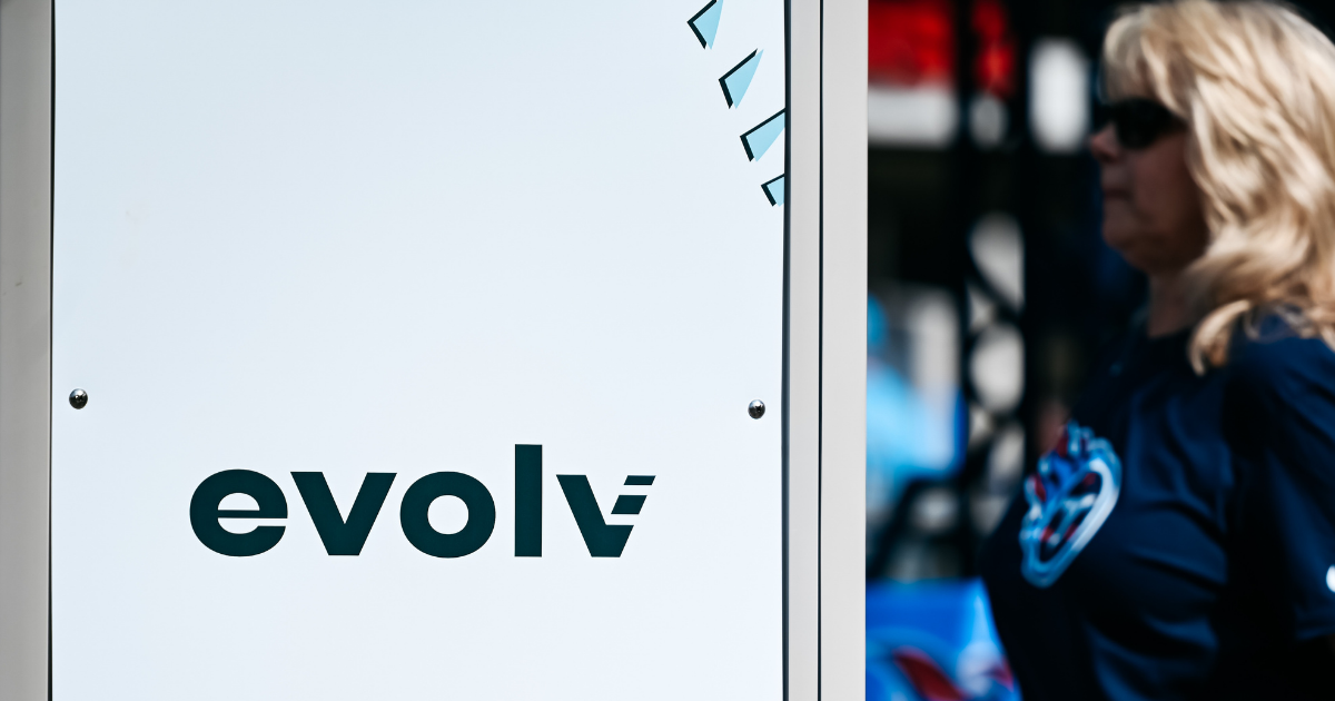 Tennessee Titans fans walking through Evolv Express Gen2 systems