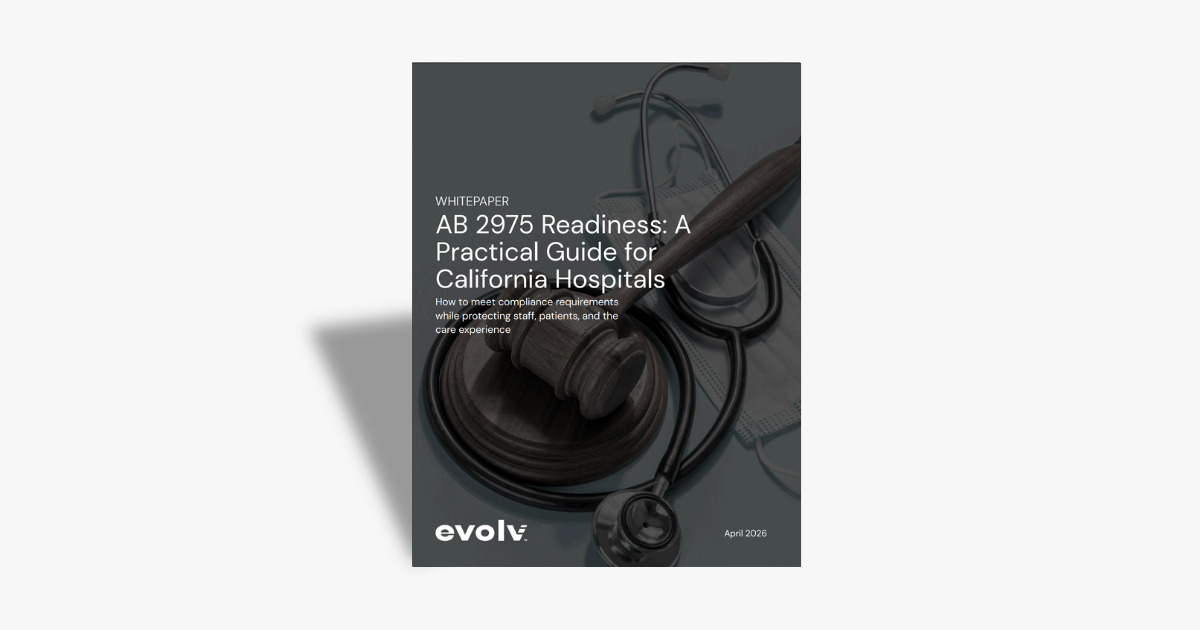 compliance guidelines for california hospitals ahead of AB 2975