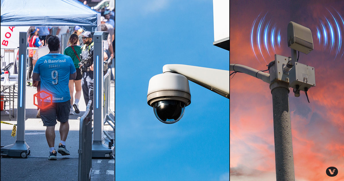 different types of weapons detection