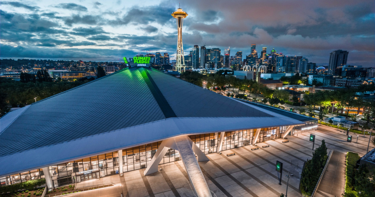Climate Pledge Arena and Evolv Partnership