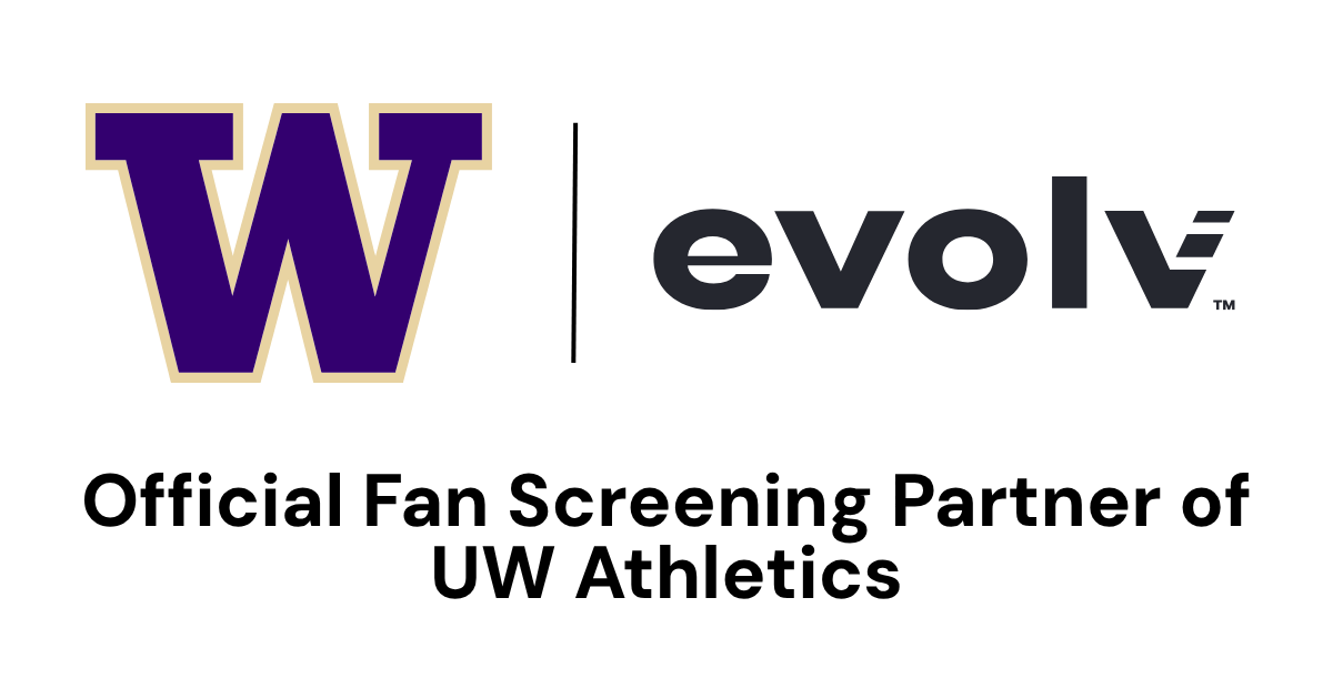 Evolv Partnership Designation with University of Washington Athletics