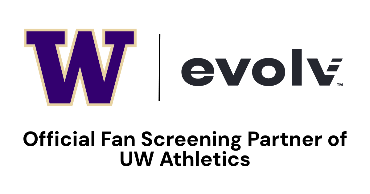 Evolv Technology Official Partner Designation with University of Washington Athletics